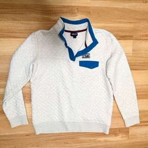 Women's Patagonia quilted snap t